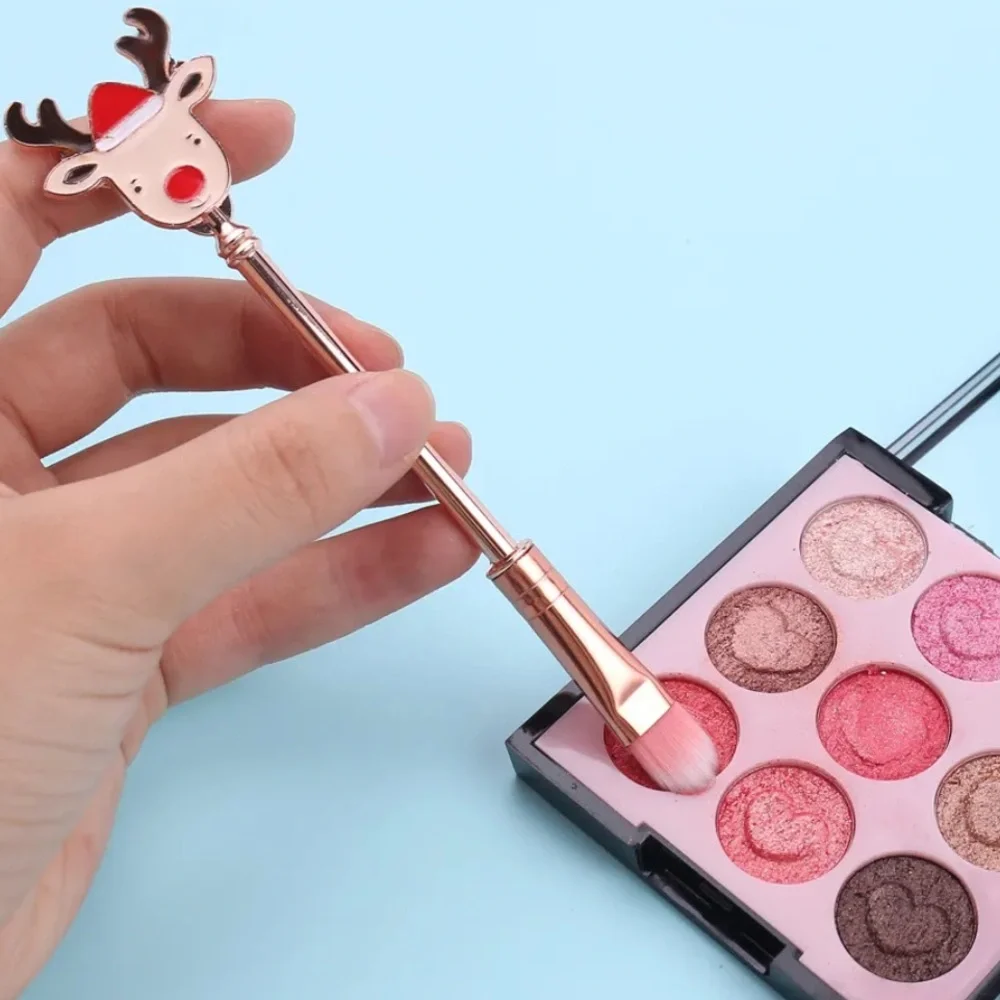 6 Piece Christmas Makeup Brush Set, Christmas Makeup Brushes